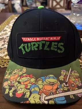 Teenage Mutant Ninja Turtles TMNT Bioworld Snapback Hat Cap OSFM Adjustable
